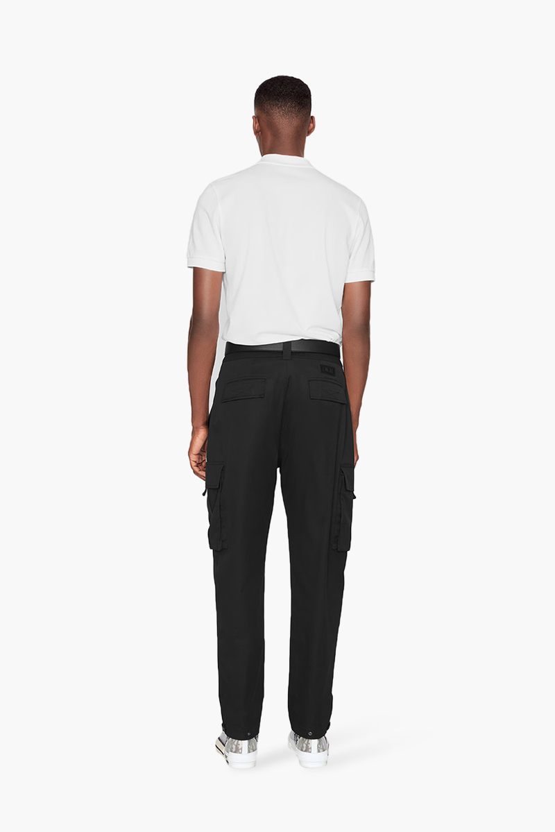 DIOR HOMME 'CD Icon' Polo T-Shirt in White Cotton 2