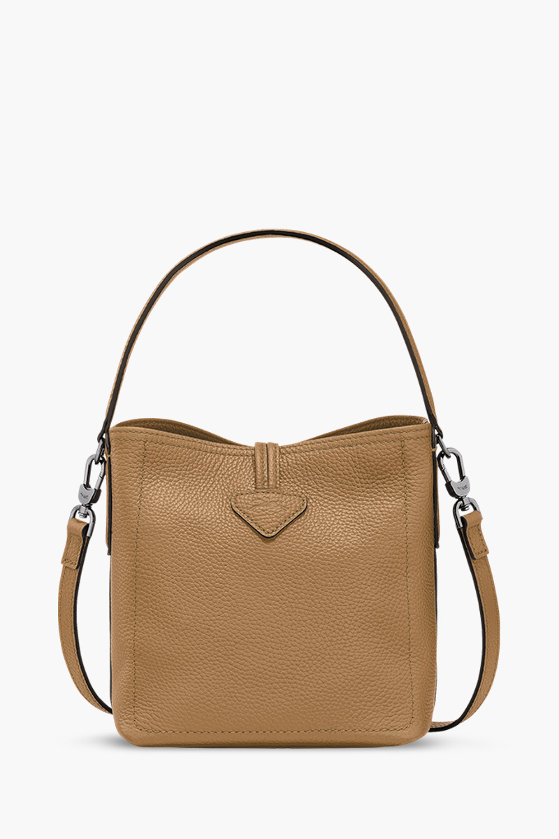 LONGCHAMP Roseau Essential XS Bucket Bag in Fawn Leather 1