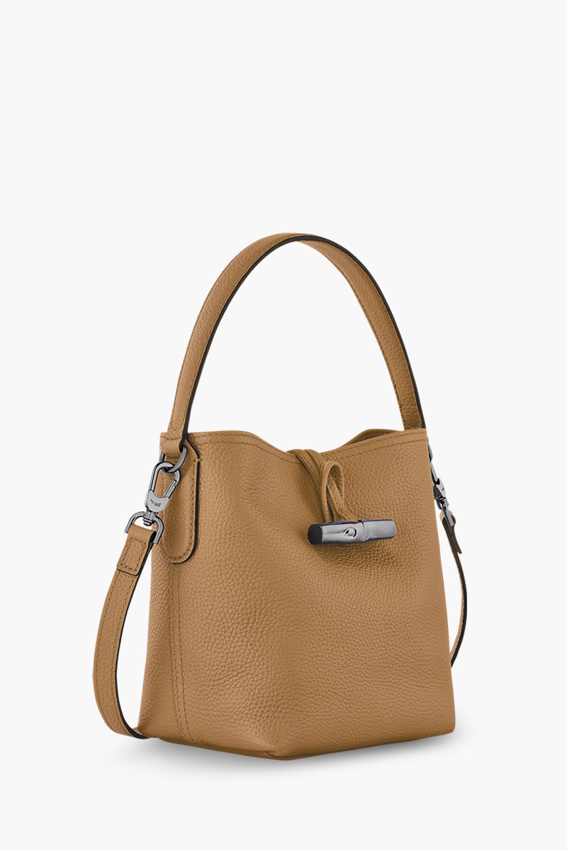 LONGCHAMP Roseau Essential XS Bucket Bag in Fawn Leather 2