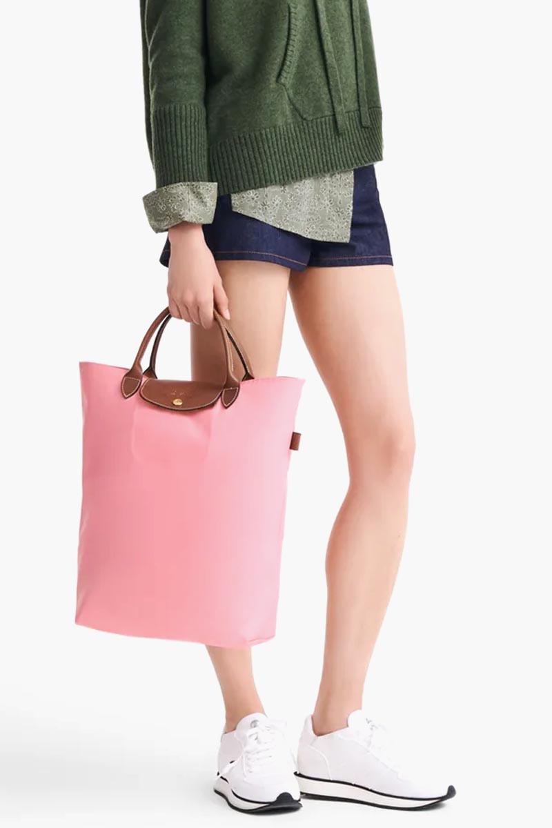 LONGCHAMP Medium Le Pliage Original Tote in Marsmellow 3