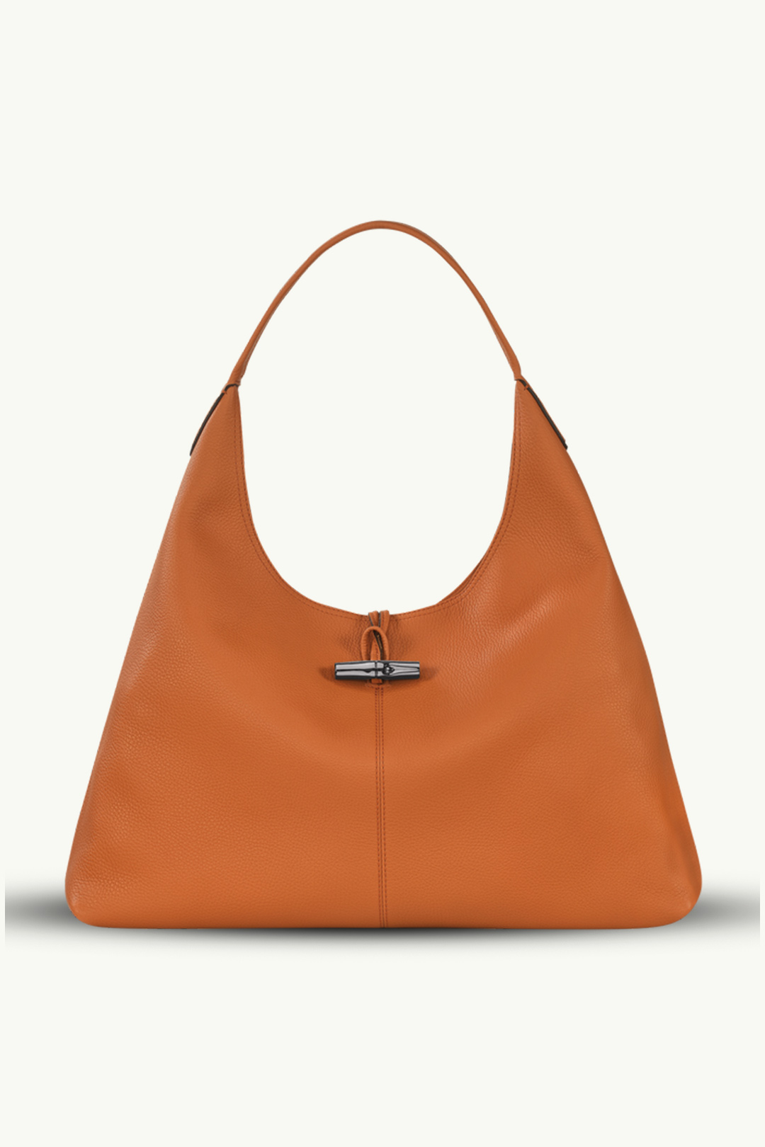 LONGCHAMP Roseau Essential XL Hobo Bag in Saffron Leather 0
