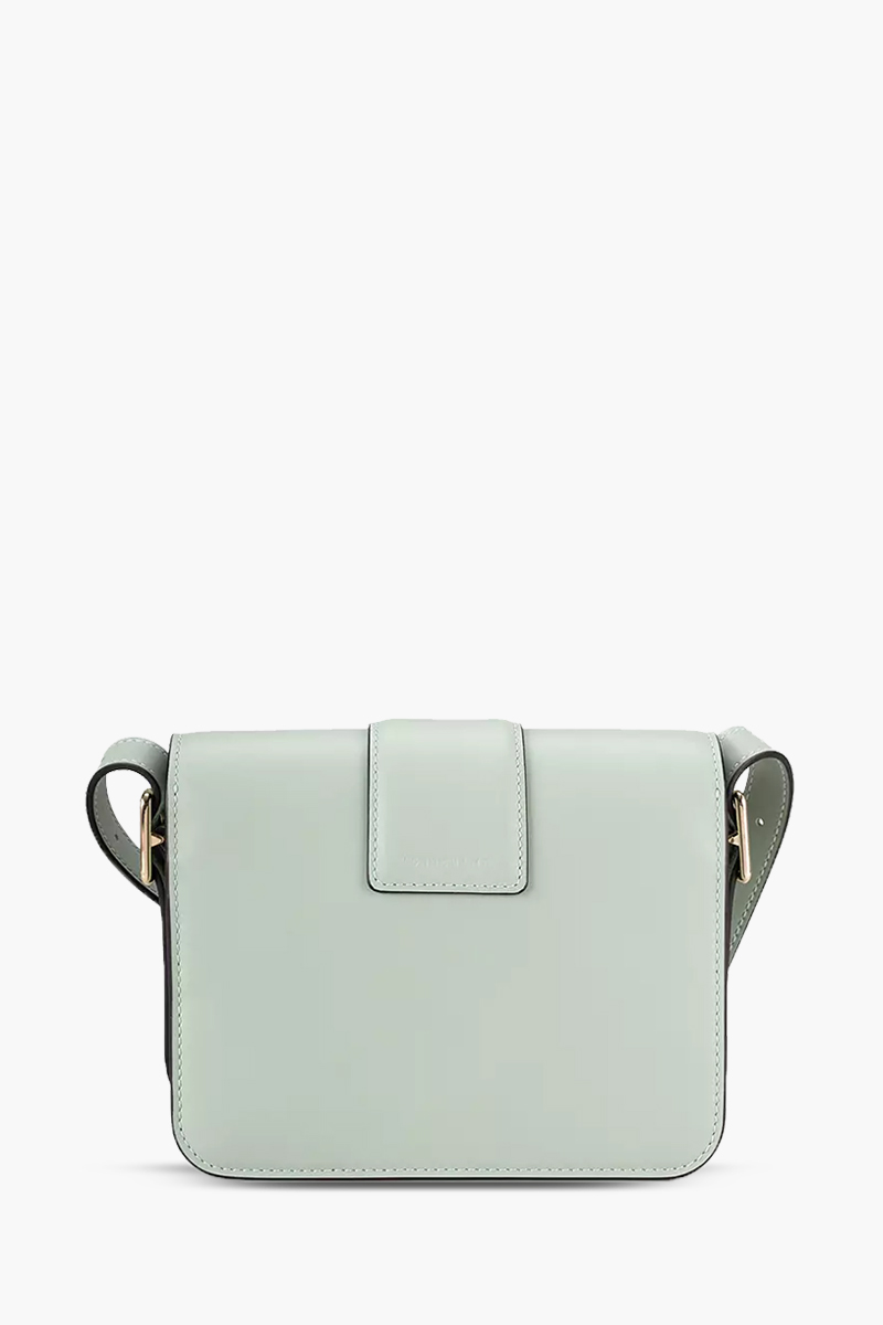 LONGCHAMP Small Box Trot Crossbody Bag in Grayish Green 1