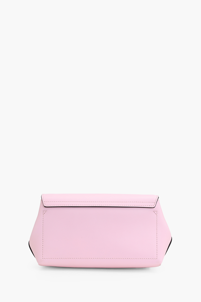 LONGCHAMP Roseau Clutch with Detachable Chain Shoulder Strap in Pink 1