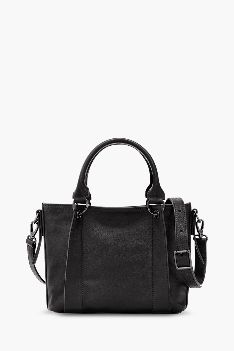 LONGCHAMP Small 3D Handbag in Black Leather 1