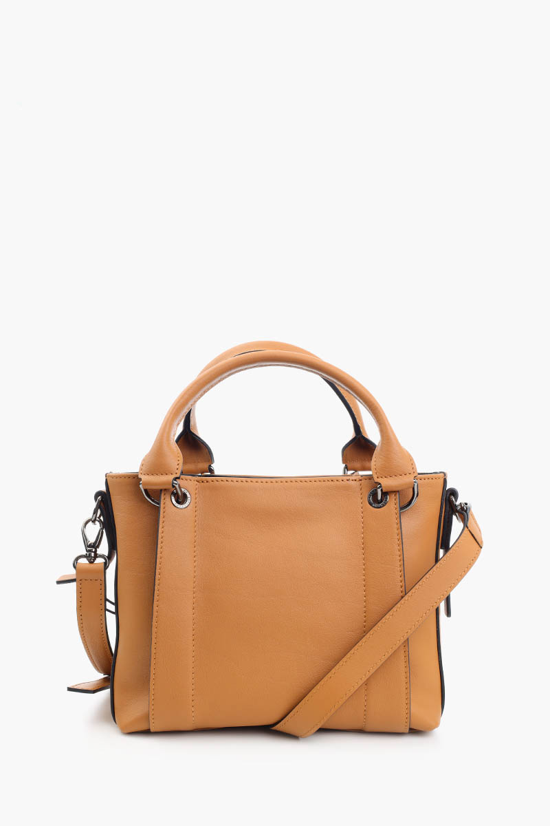 LONGCHAMP Small 3D Handbag in Natural Leather 2