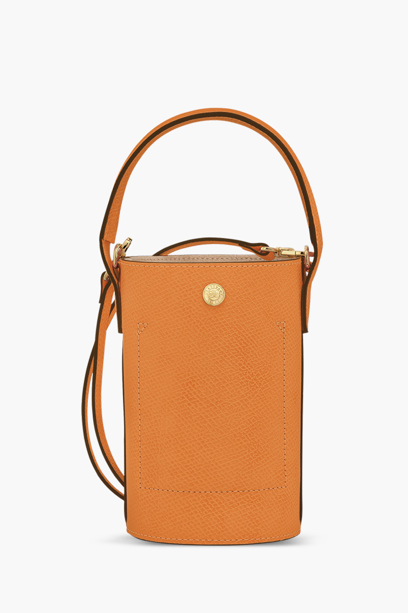 LONGCHAMP Epure Bucket Crossbody Bag in Apricot Leather 1