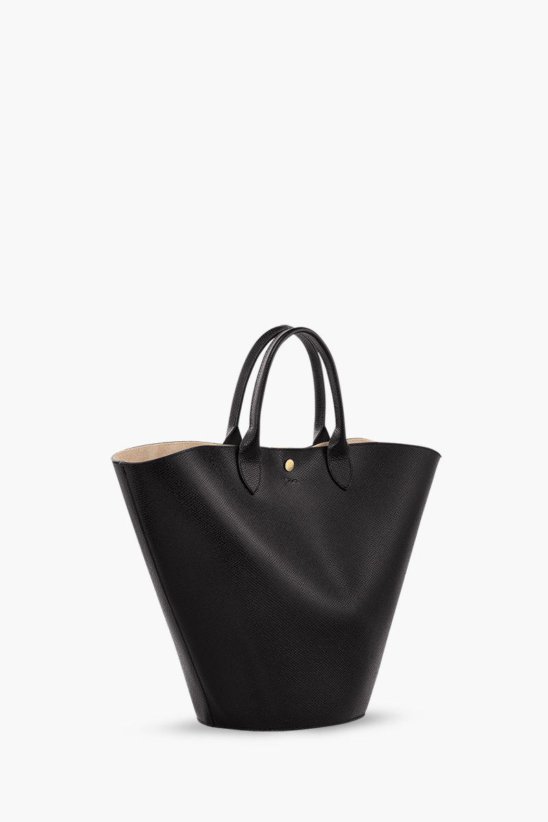 LONGCHAMP EPURE XL Tote Bag in Black Cowhide Leather 2