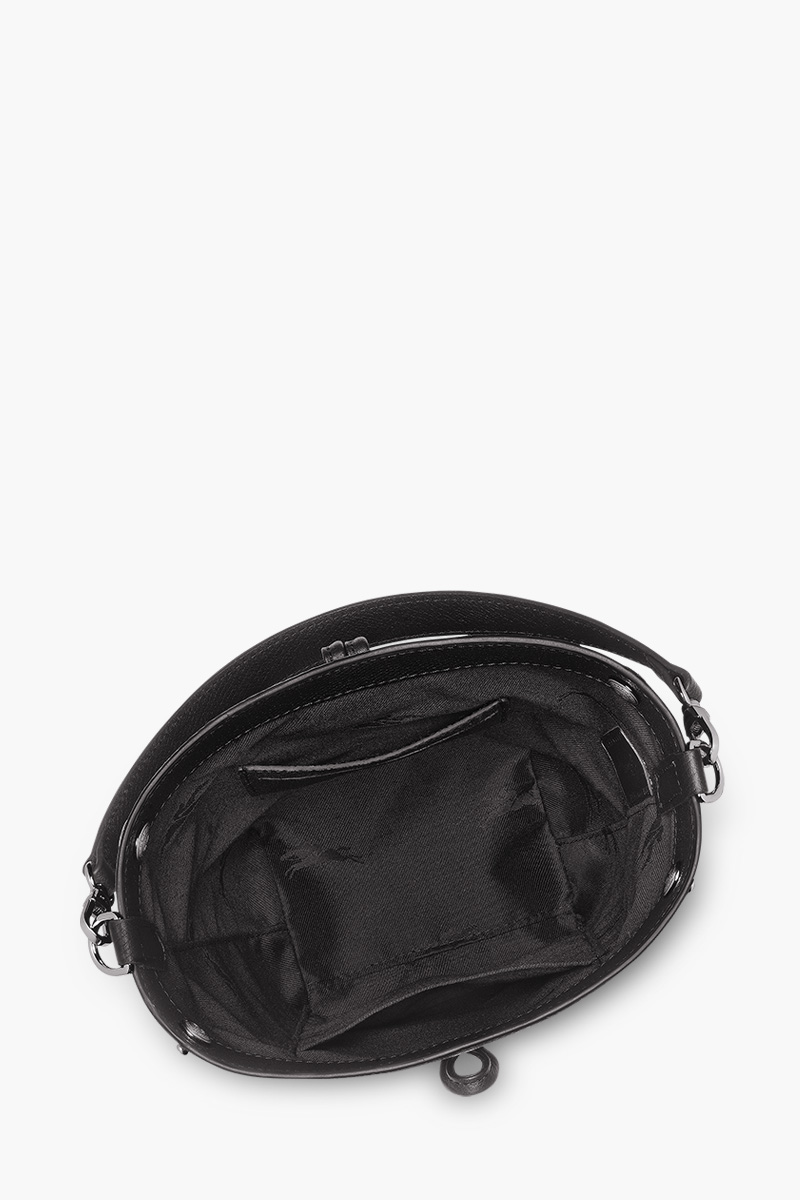 LONGCHAMP Le Roseau XS Bucket Bag in Black Leather 3