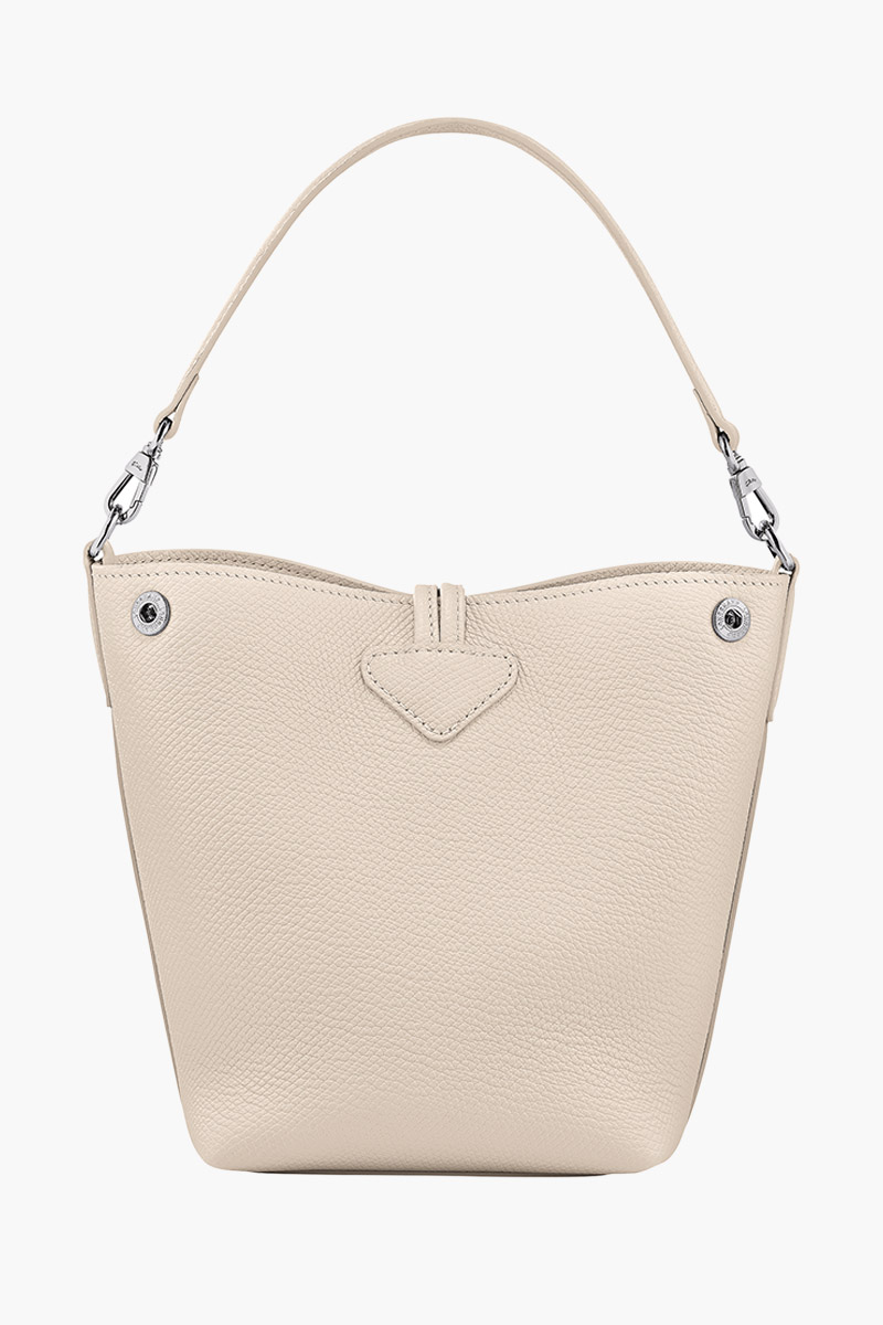 LONGCHAMP Le Roseau XS Bucket Bag in Paper Leather 1