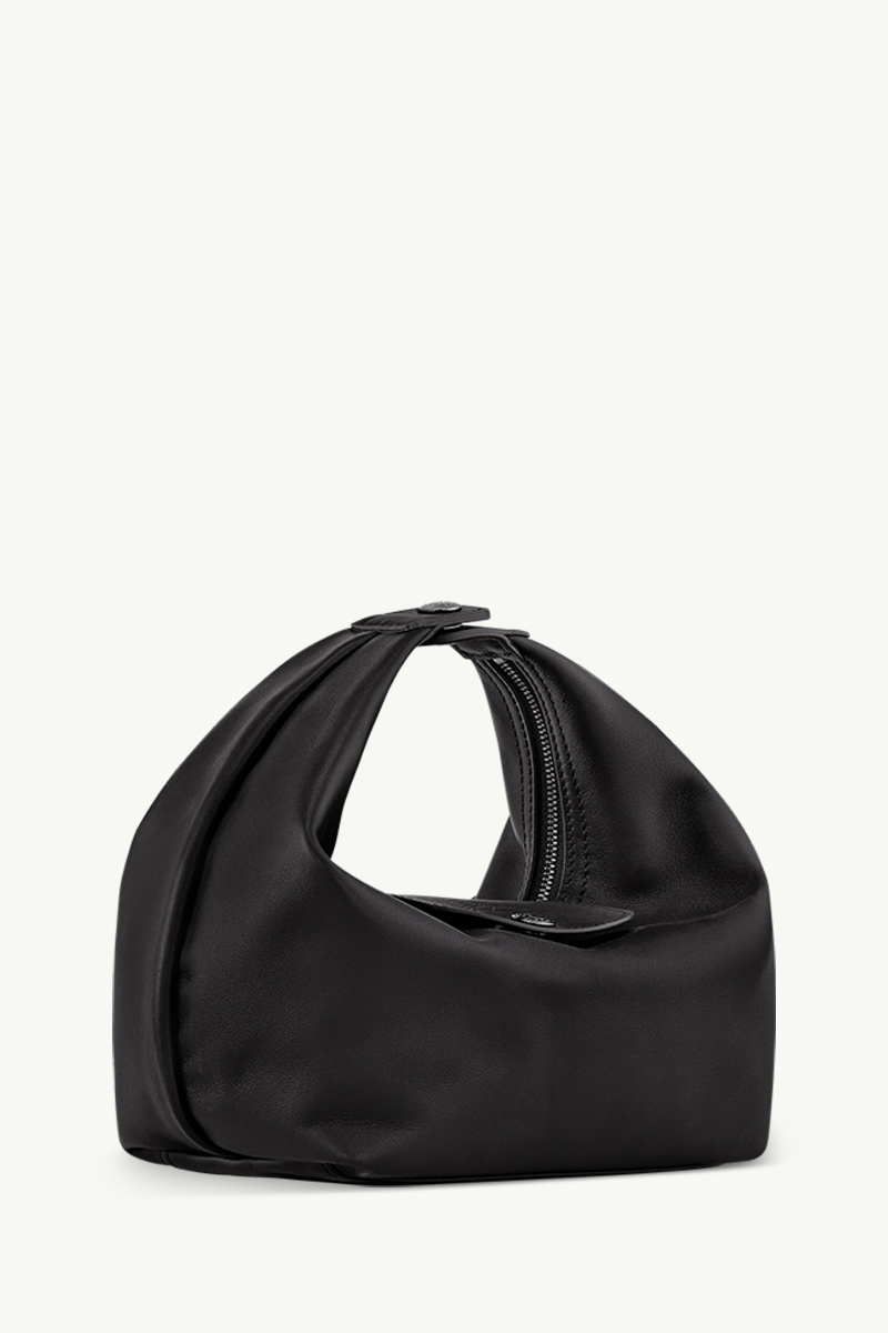 LONGCHAMP Le Pliage Xtra XS Handbag in Black Cowhide Leather 2