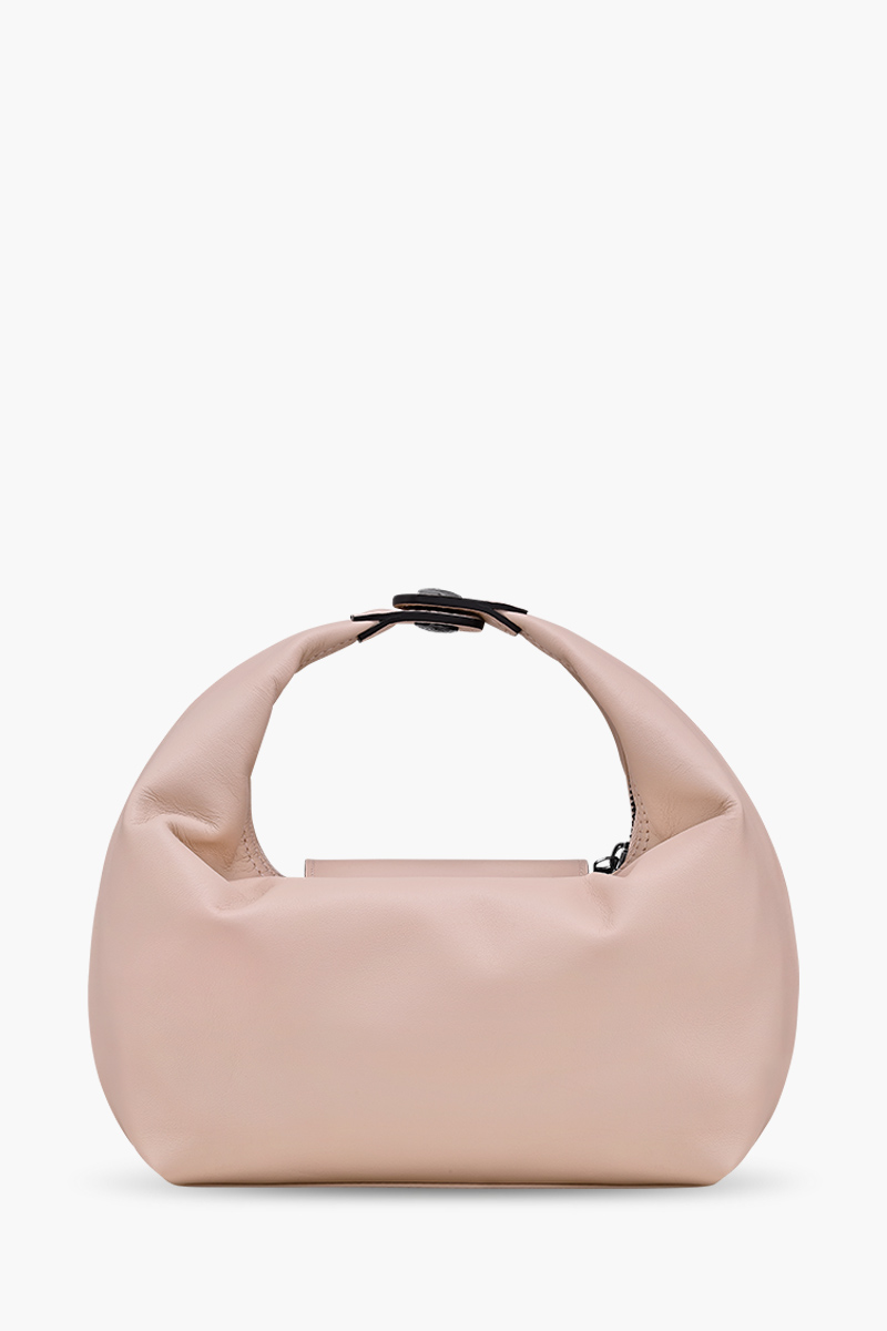 LONGCHAMP Le Pliage Xtra XS Handbag in Nude Cowhide Leather 1
