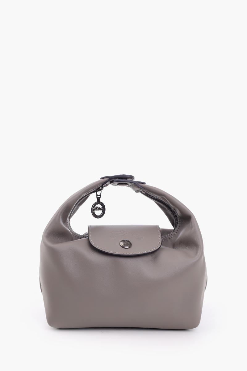 LONGCHAMP Le Pliage Xtra XS Handbag in Turtledove Cowhide Leather 0