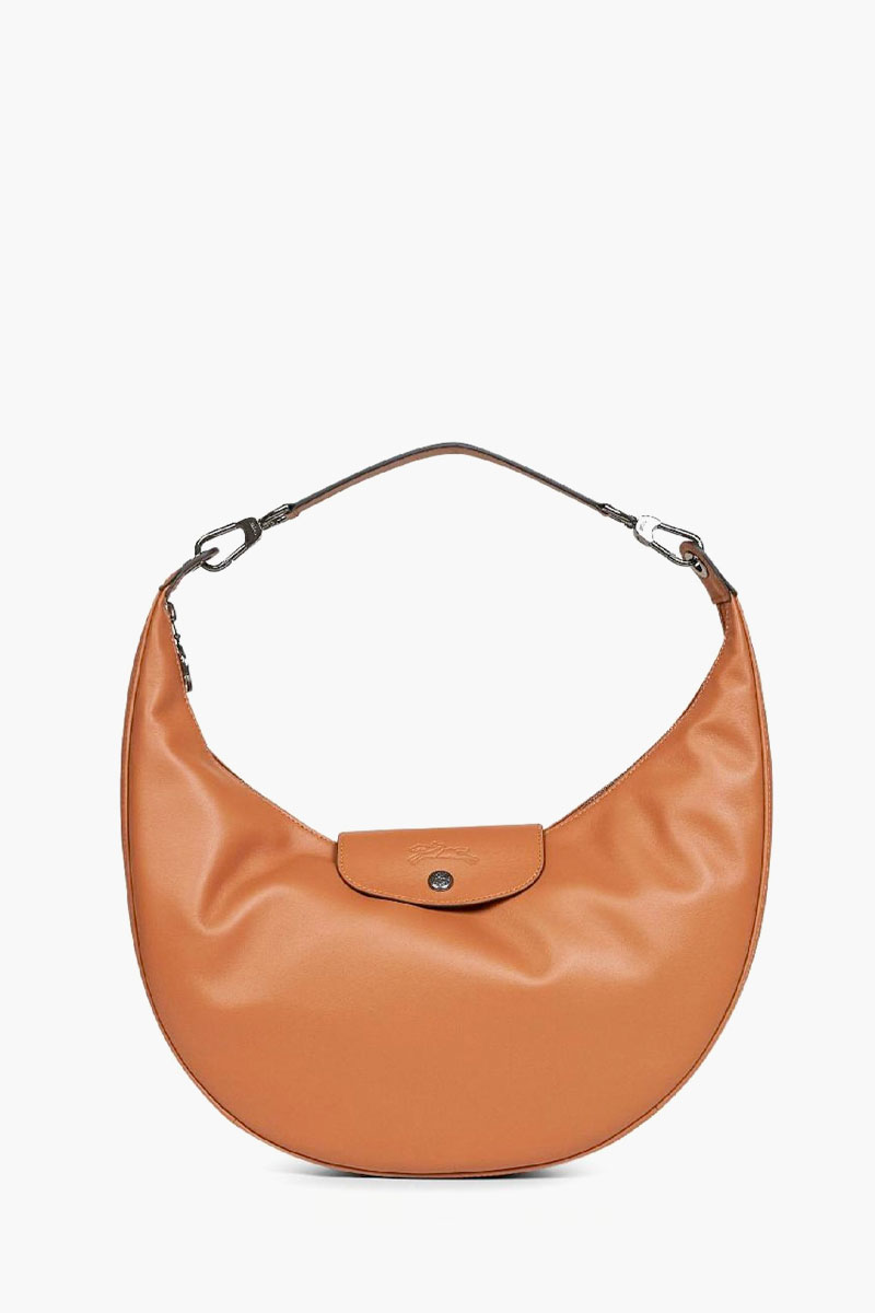LONGCHAMP Le Pliage Xtra shoulder Bag in Cashew Cowhide Leather 0