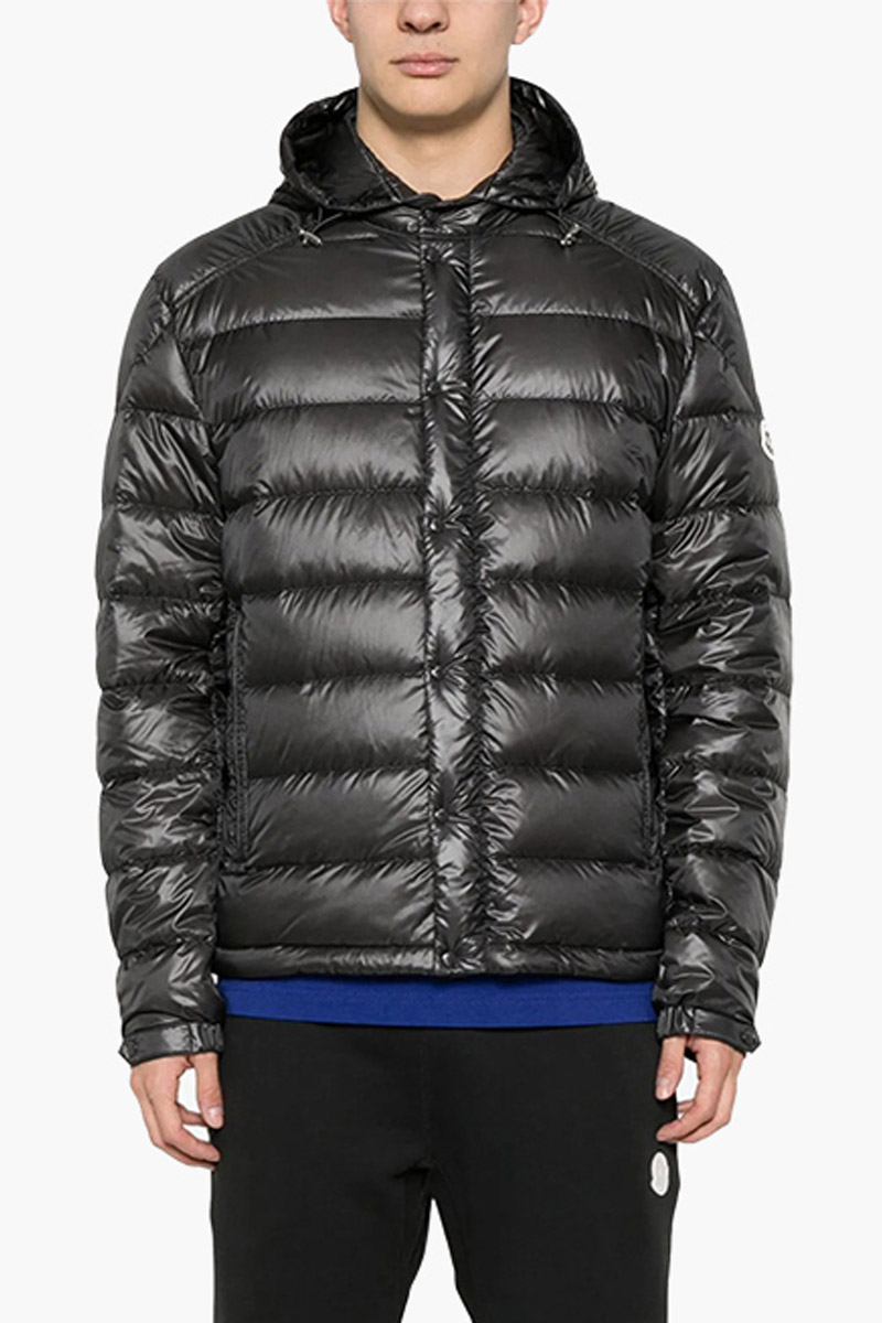 MONCLER Men Gliere Jacket in Anthracite Grey Nylon 1