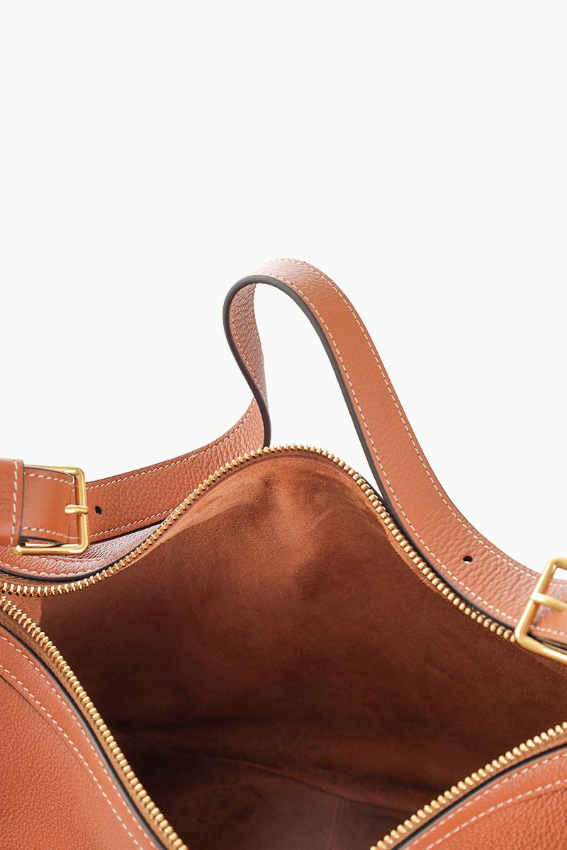 CELINE Medium Heloise Bag Cuir Triomphe in Tan Supple Calfskin 4