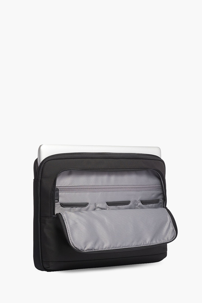 TUMI Alpha 3 Laptop Cover L in Black Ballistic Nylon 2