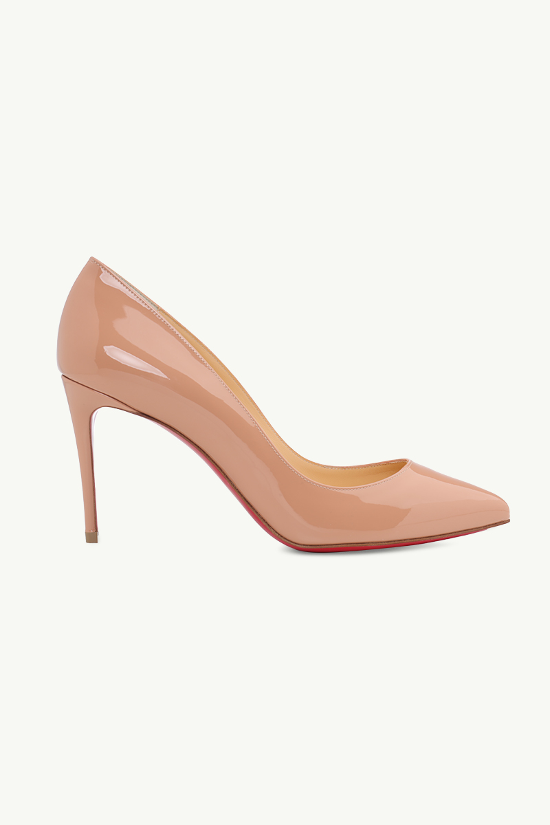 CHRISTIAN LOUBOUTIN Women Pigalle Follies Pumps 85mm in Nude 0