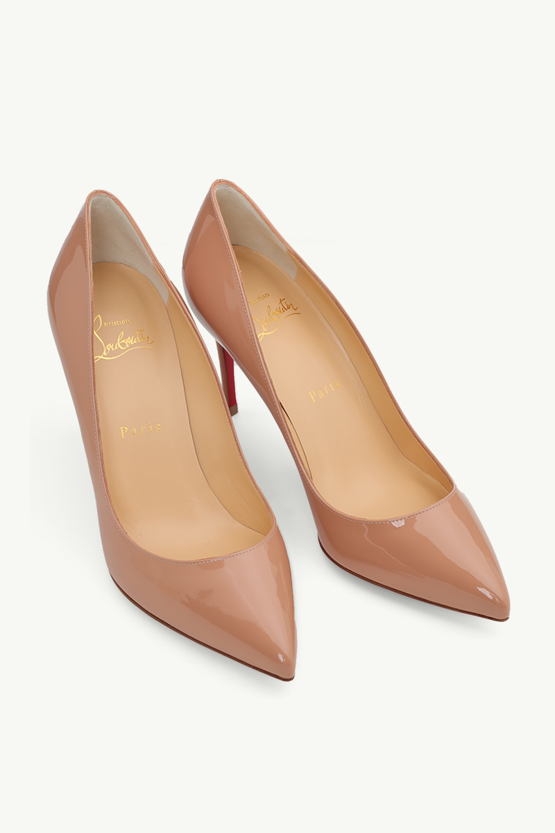 CHRISTIAN LOUBOUTIN Women Pigalle Follies Pumps 85mm in Nude 1