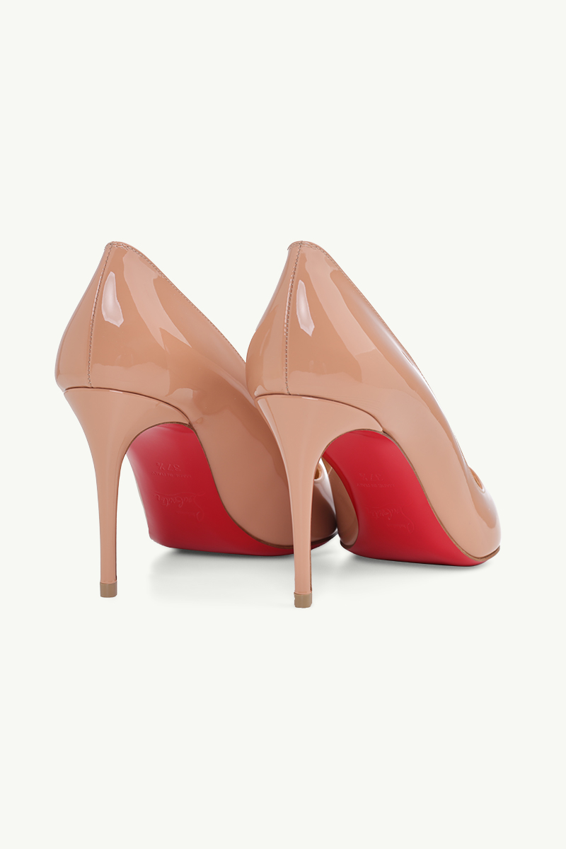 CHRISTIAN LOUBOUTIN Women Pigalle Follies Pumps 85mm in Nude 2