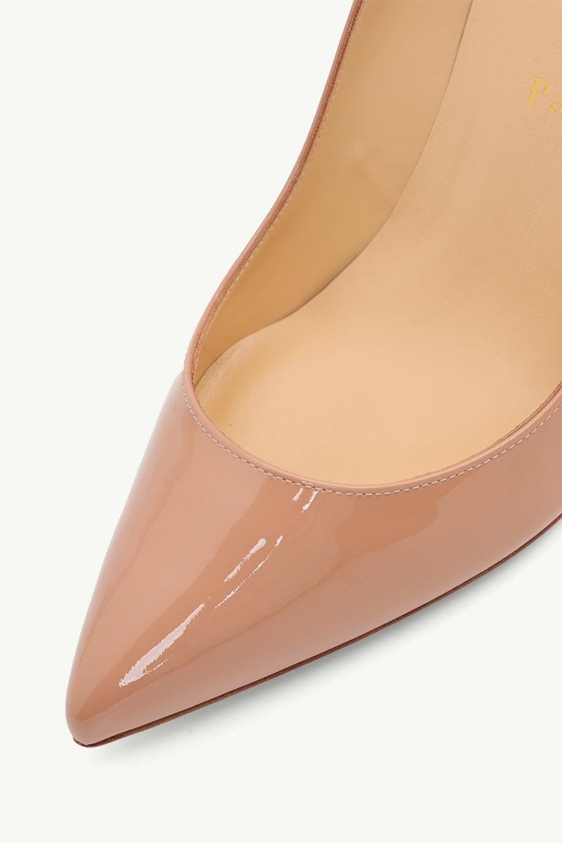 CHRISTIAN LOUBOUTIN Women Pigalle Follies Pumps 85mm in Nude 4