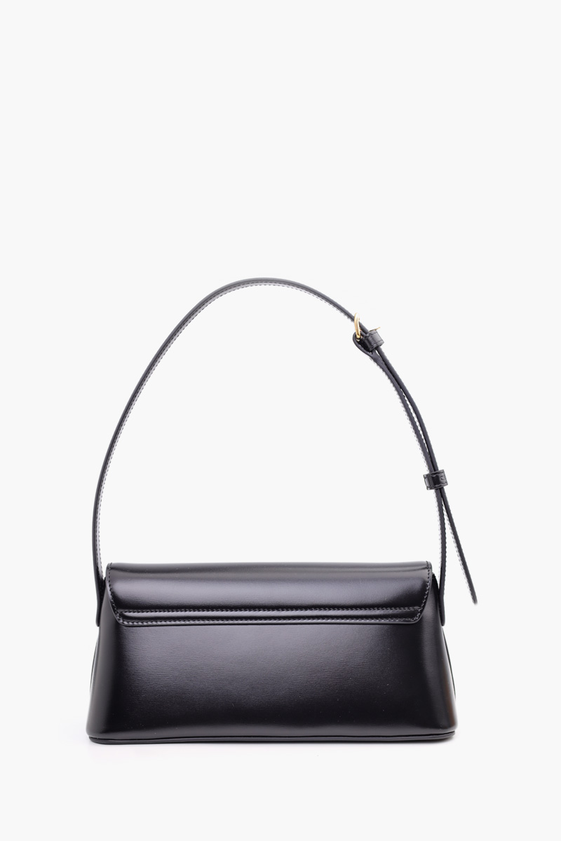 CELINE Diane Shoulder Bag in Black Calfskin 2