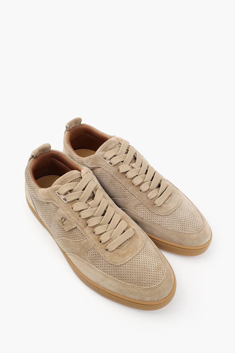 CHRISTIAN LOUBOUTIN Men Tutti Rui CL Logo Sneakers in Sahariene Leather 2