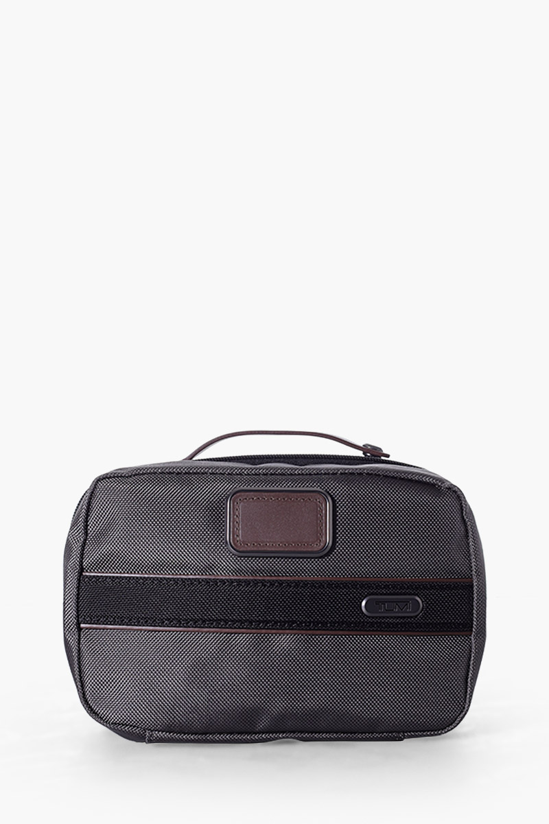 TUMI Gen 4.3 Core Split Travel Kit Bag in Castle Rock/Brown Ballistic Nylon 0
