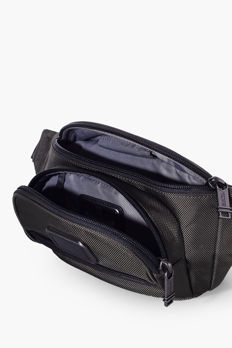 TUMI Gen 4.3 Core Waist Pack Bag in Willow Green Ballistic Nylon 3