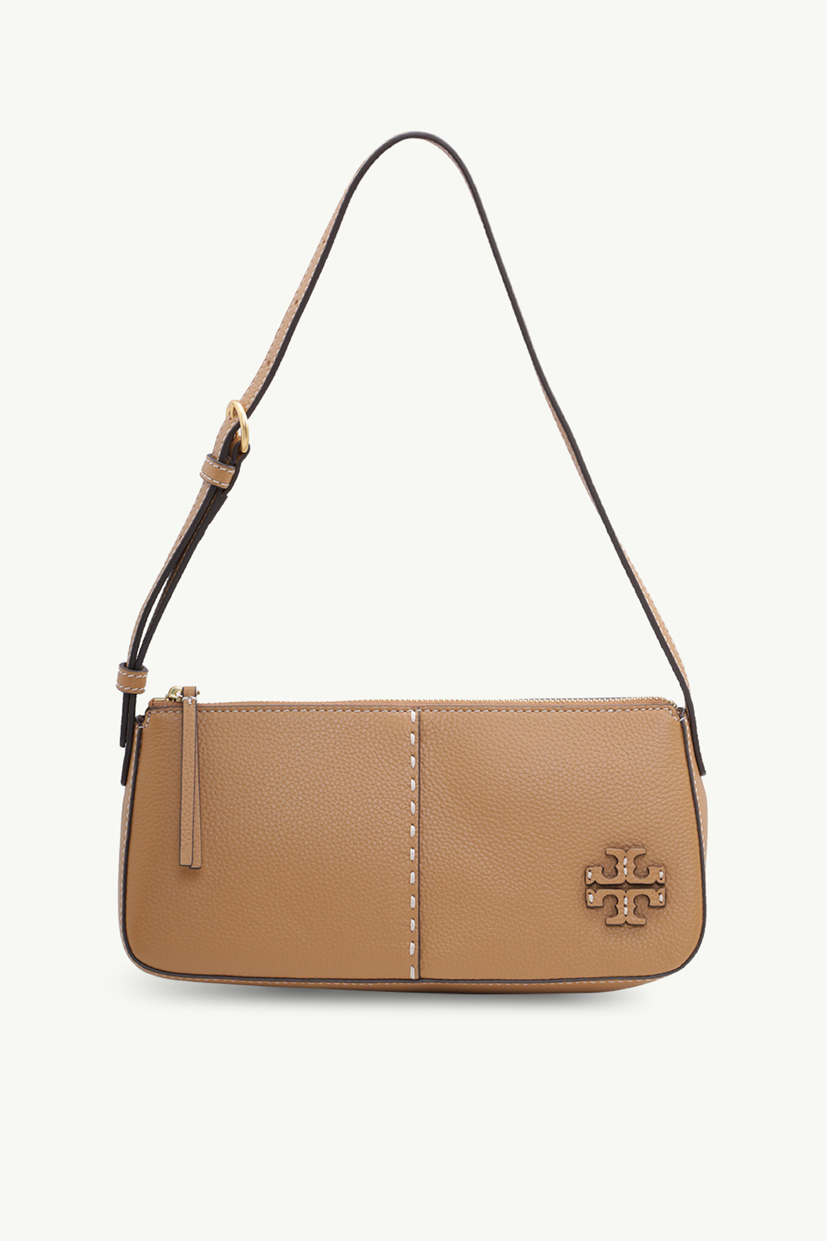 TORY BURCH McGraw Wedge Shoulder Bag in Tiramisu 0