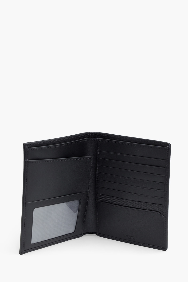 TUMI Alpha Passport Case in Black Ballistic Nylon 3