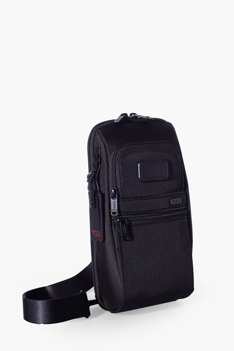 TUMI Gen 4.3 Core Compact Sling Bag in Black Ballistic Nylon 2