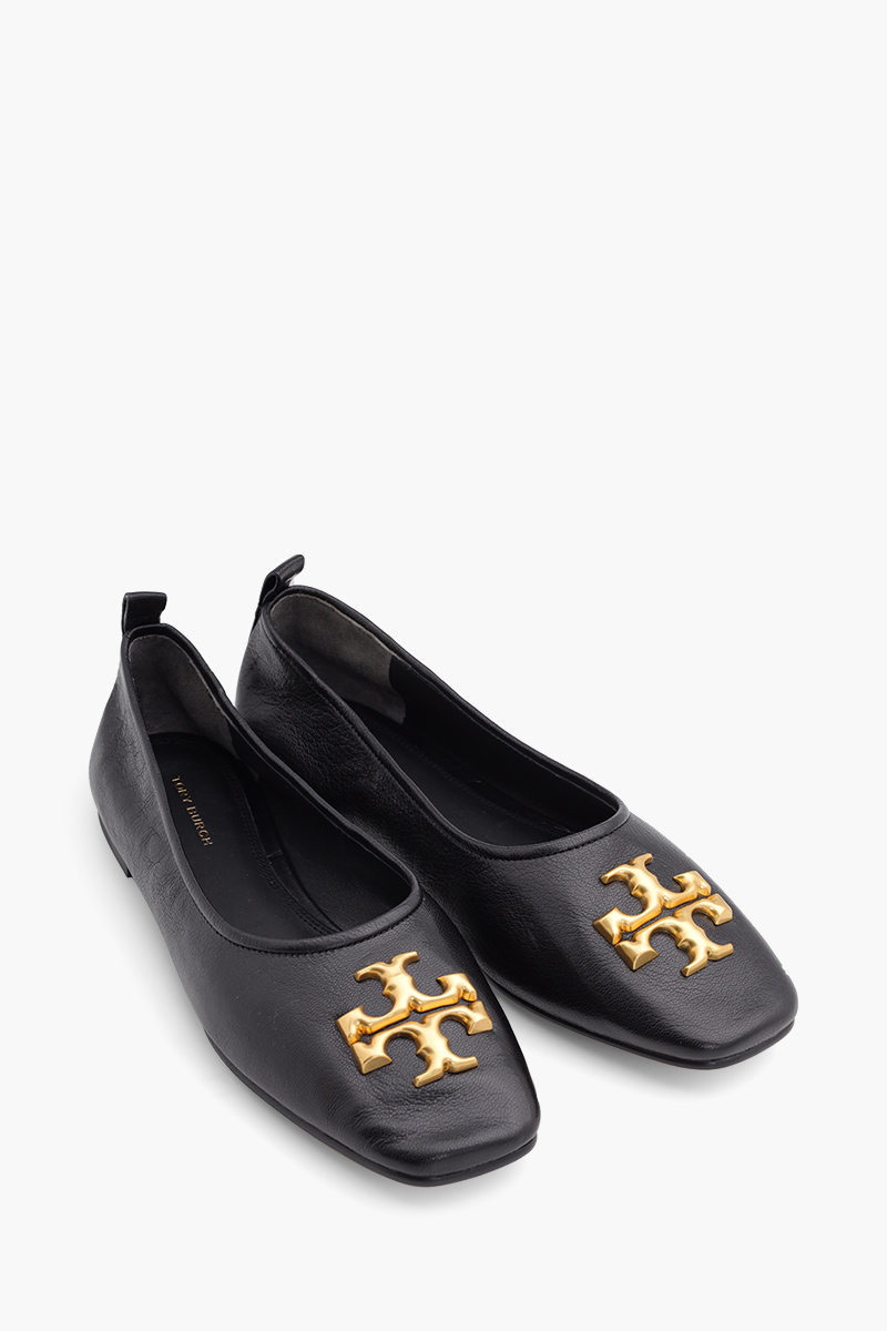 TORY BURCH Women Eleanor Ballet in Perfect Black 1