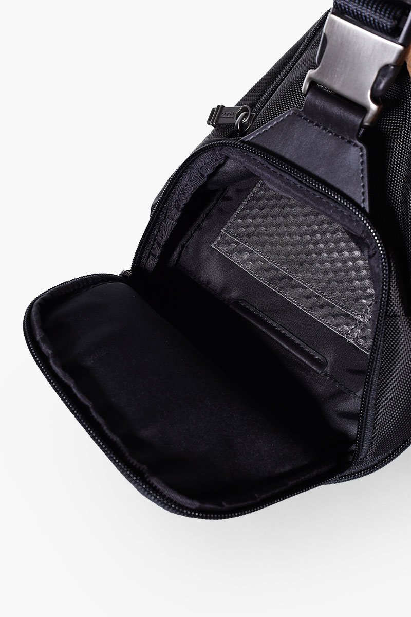 TUMI Harrison Woodland Sling Bag in Black Ballistic Nylon 3