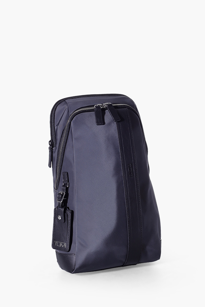 TUMI Monroe Berwick Sling Bag in Charcoal Nylon 2