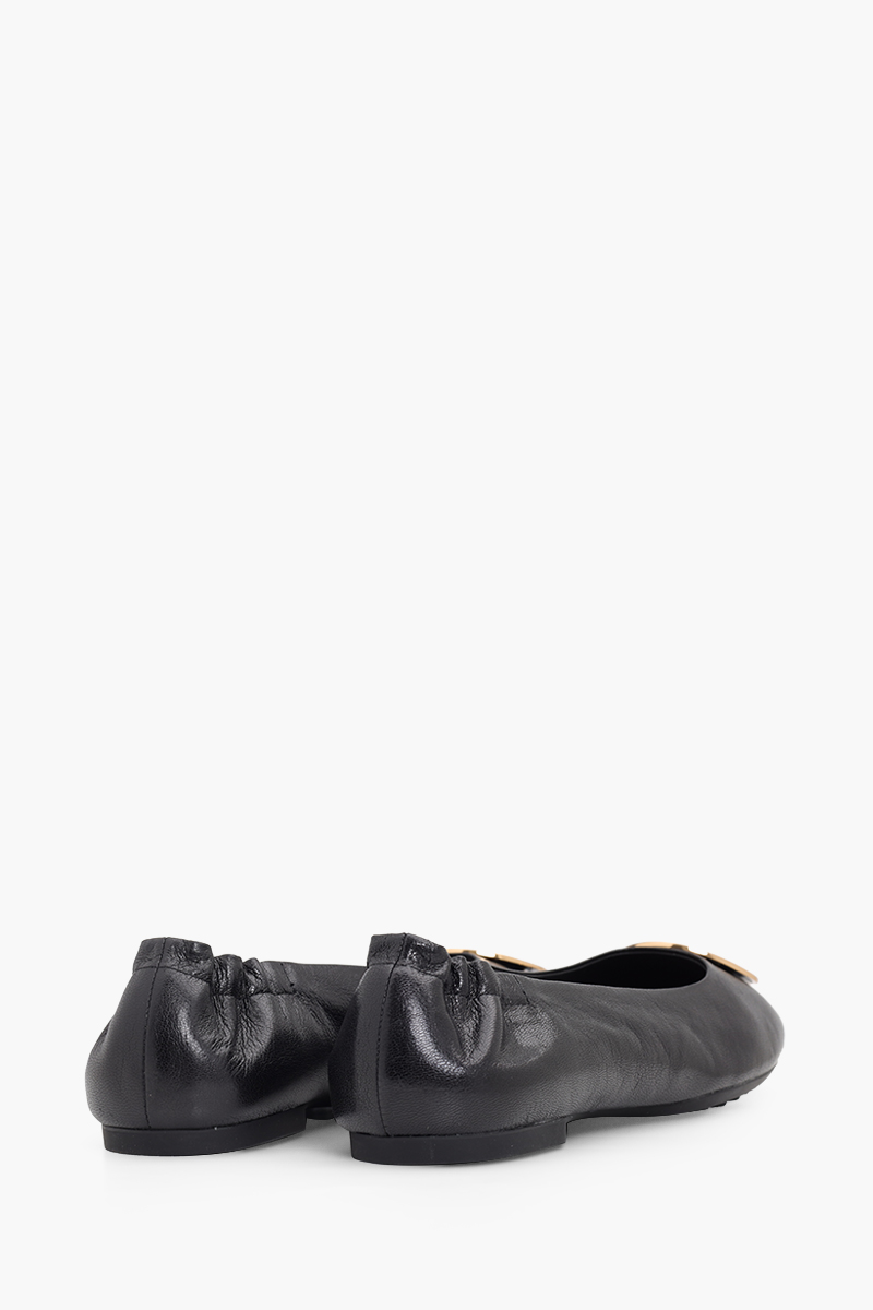 TORY BURCH Claire Flat Ballerina in Black 2