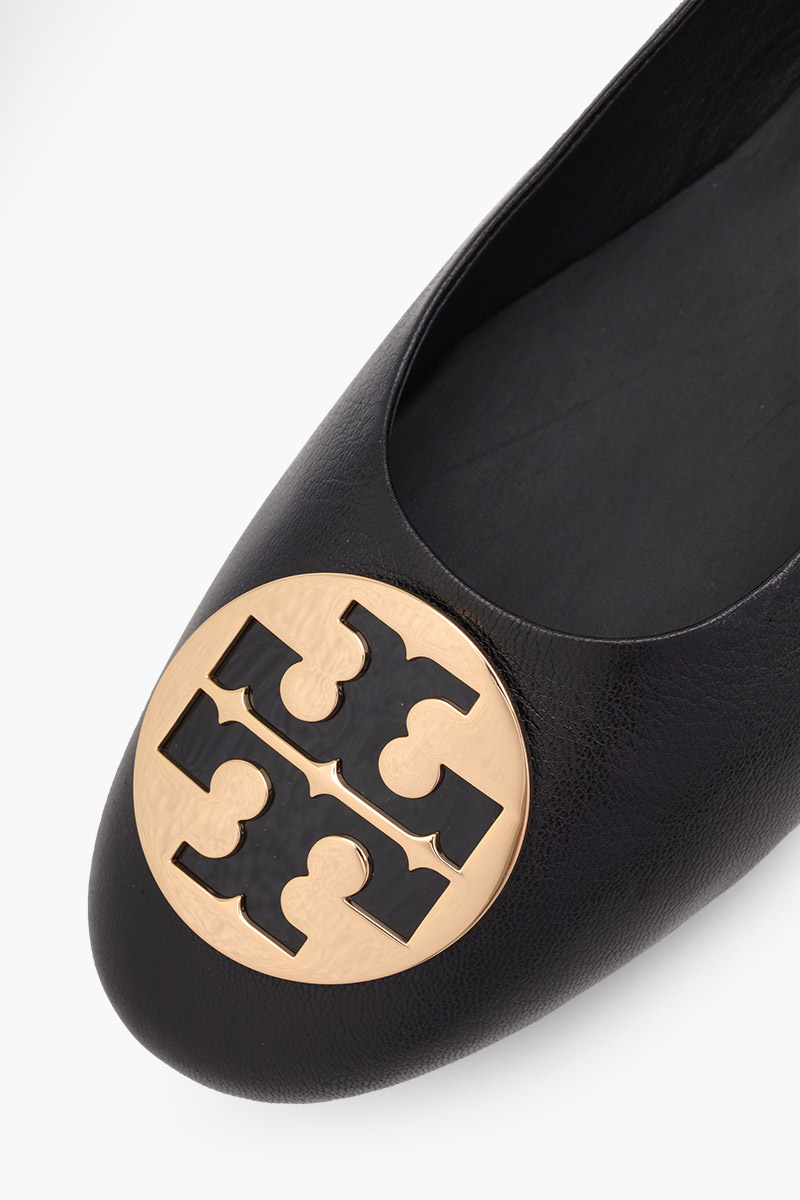 TORY BURCH Claire Flat Ballerina in Black 4