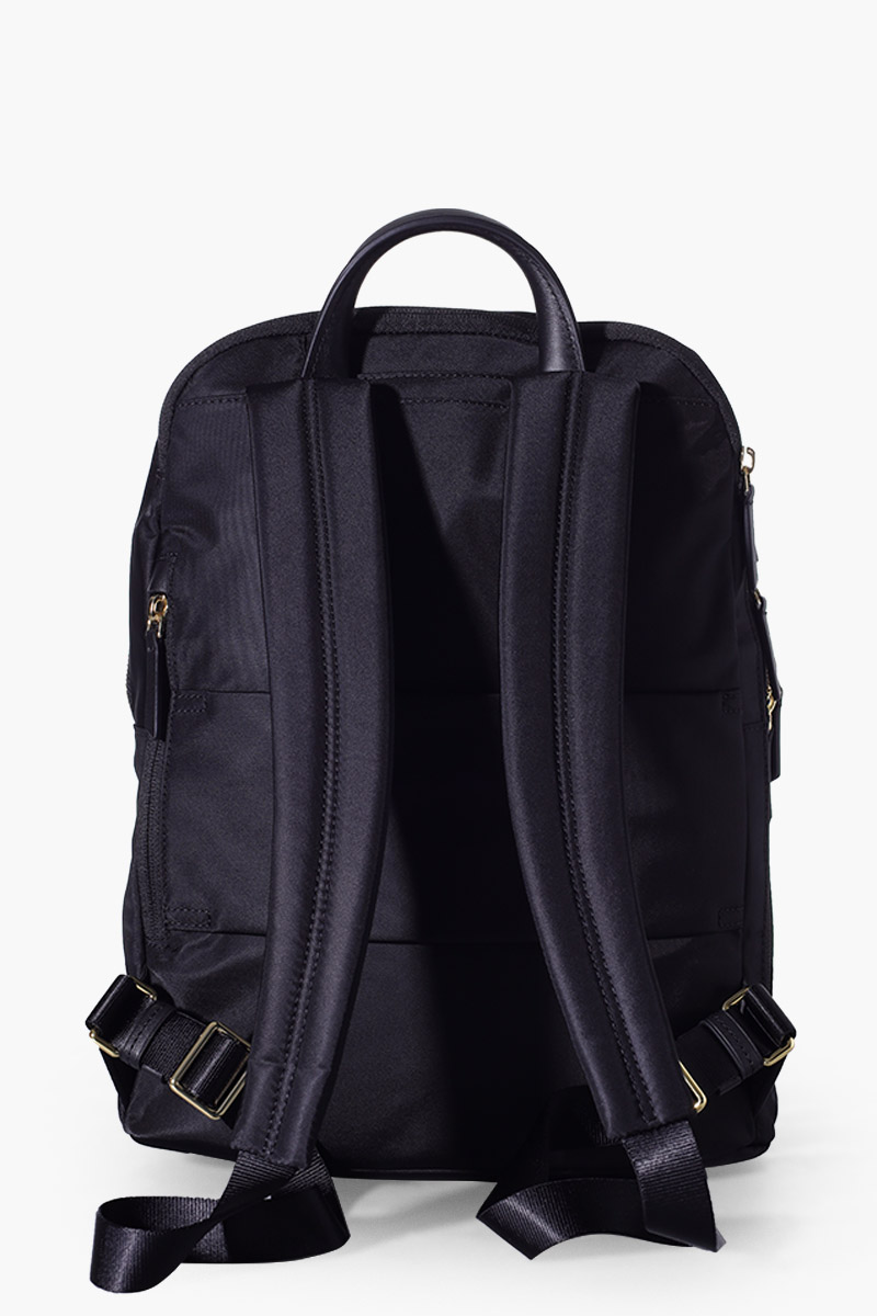 TUMI Vista Harriet Backpack in Black/Gold Nylon 1