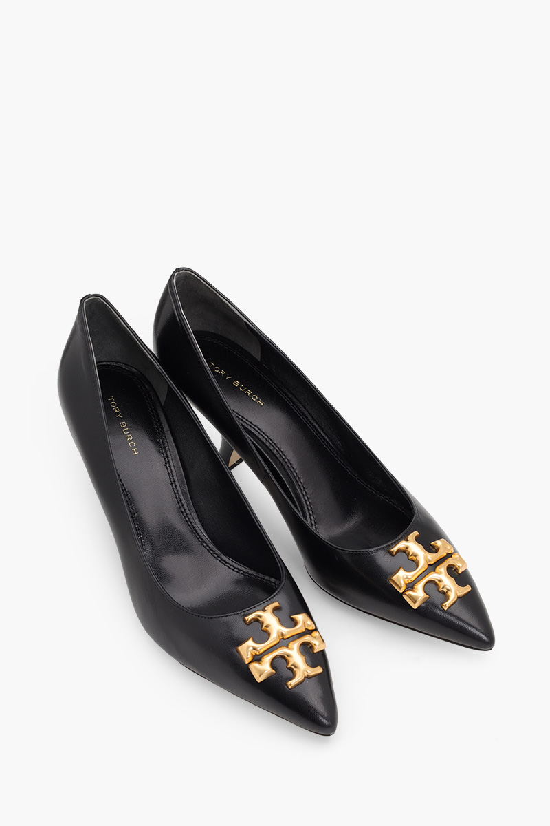 TORY BURCH Eleanor Angled Pump 65mm in Black Leather 1