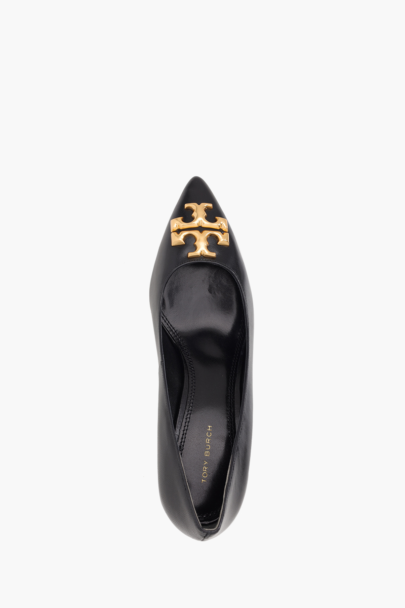 TORY BURCH Eleanor Angled Pump 65mm in Black Leather 3