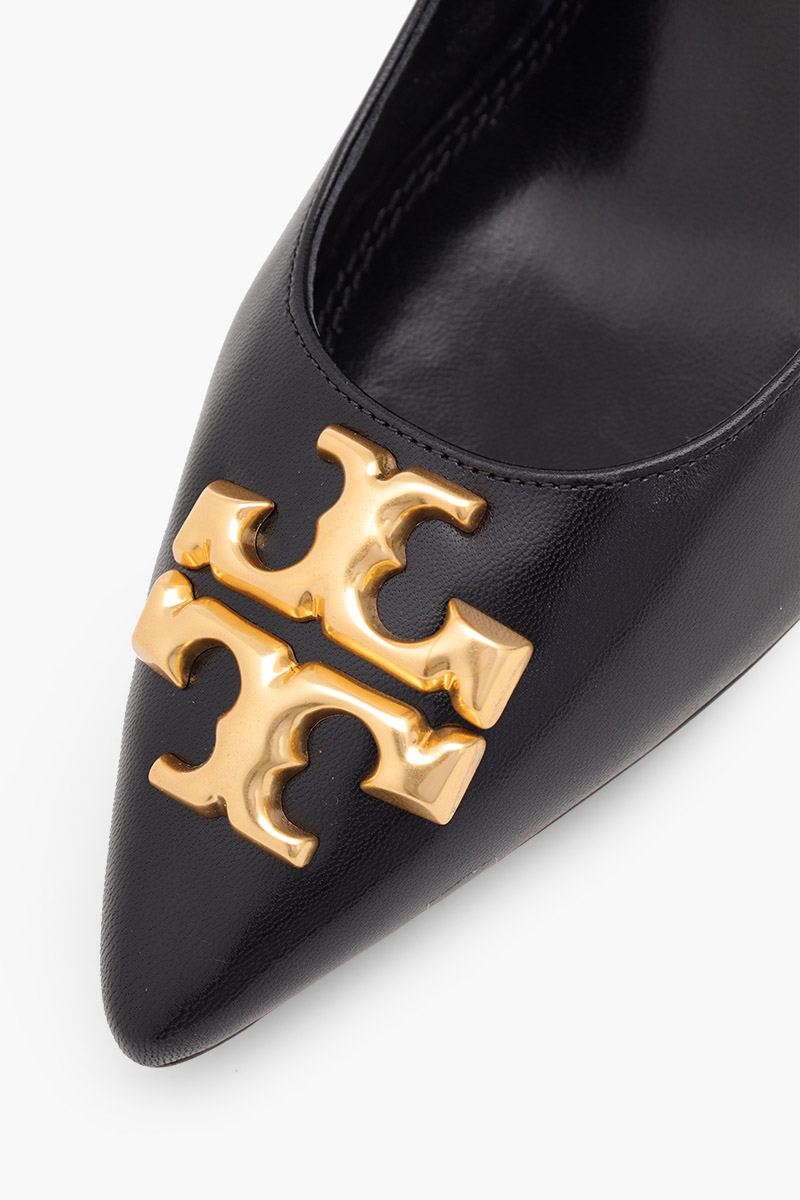 TORY BURCH Eleanor Angled Pump 65mm in Black Leather 4