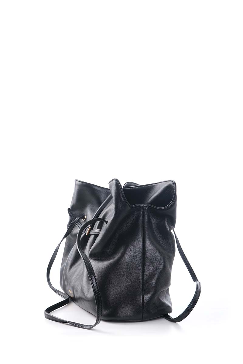 PRADA Large Dada Shoulder Bag in Black Nappa Leather 1