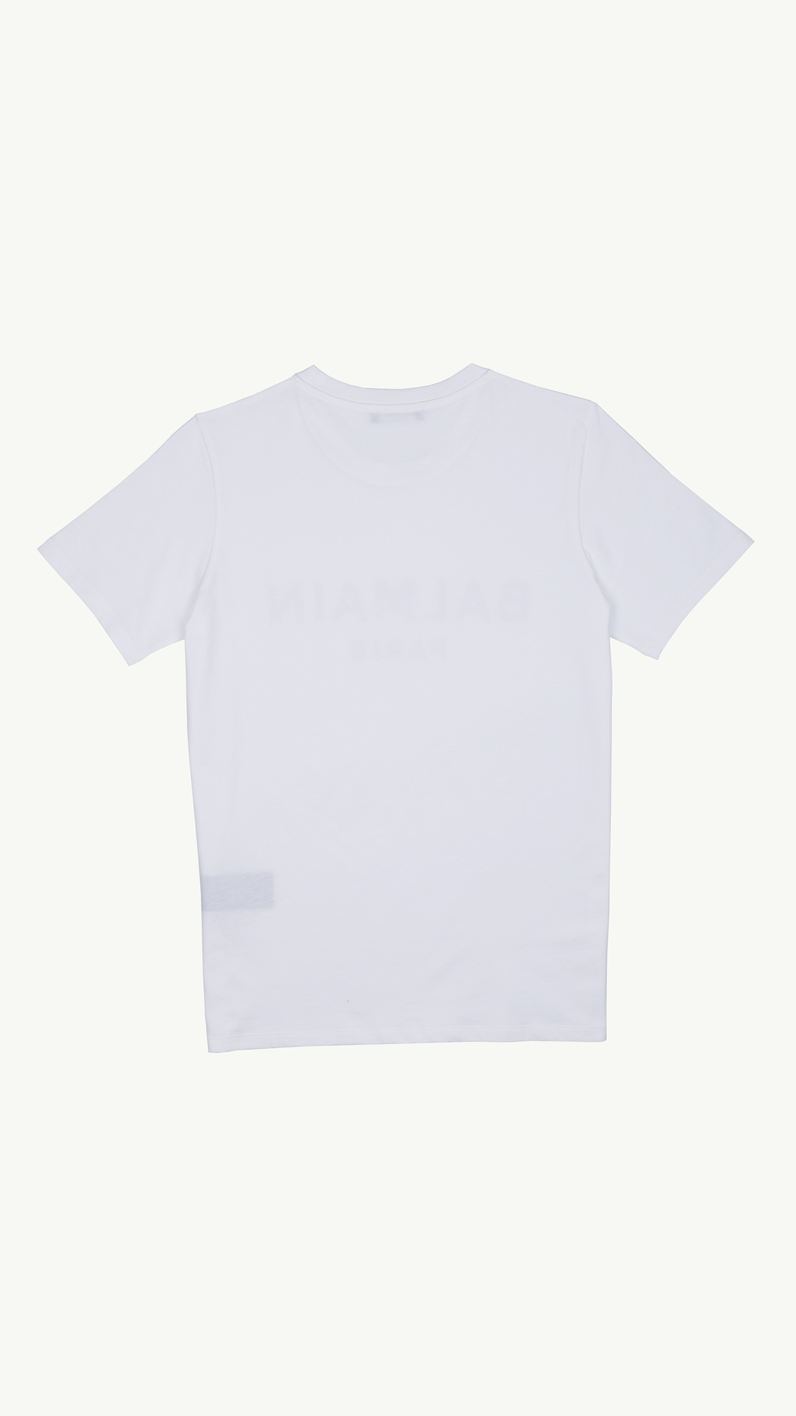 BALMAIN Women Balmain Paris Metallic Logo T-Shirt in White/Gold 1
