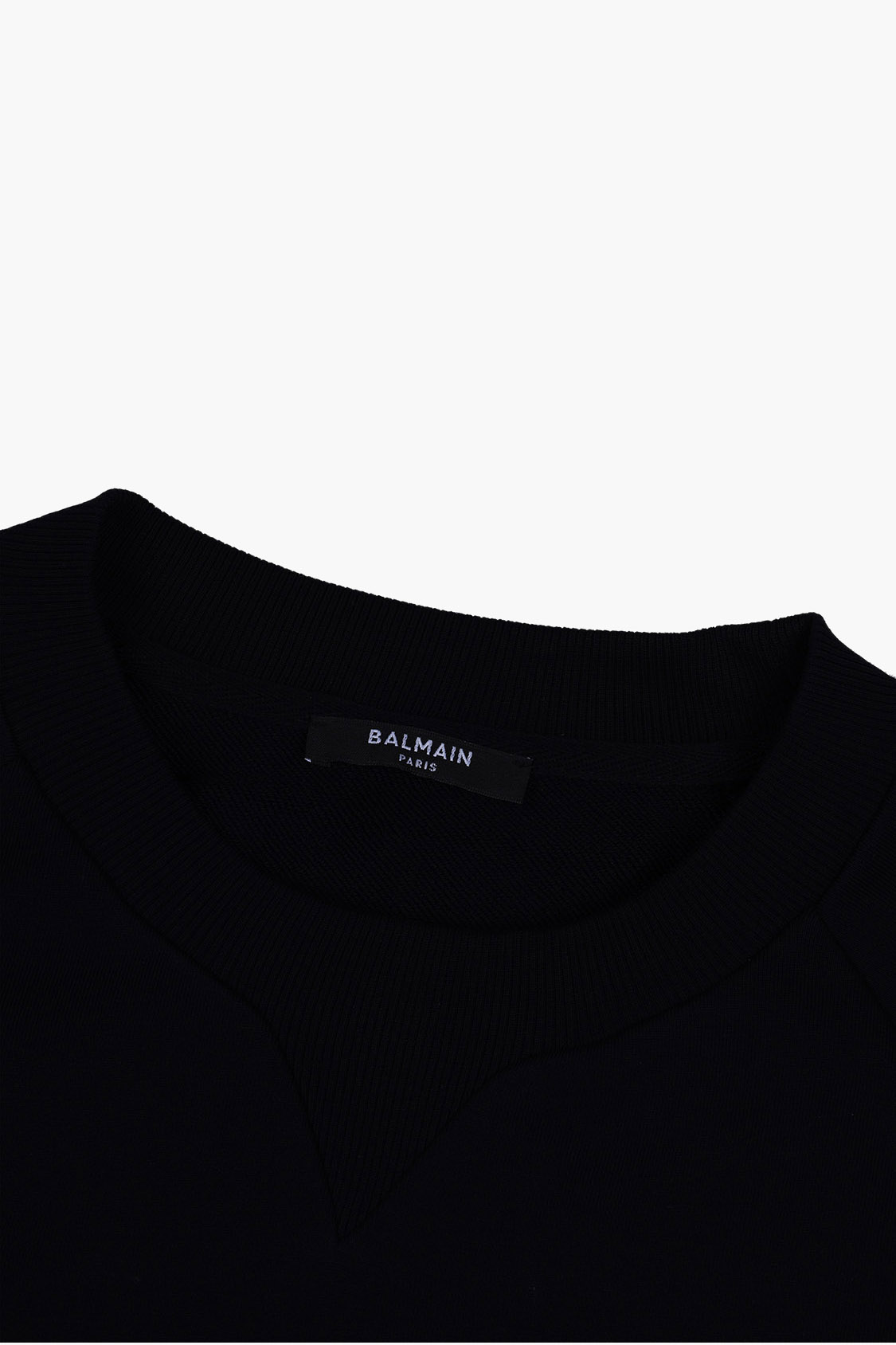 BALMAIN Women Balmain Paris Logo Sweatshirt in Black/White 3