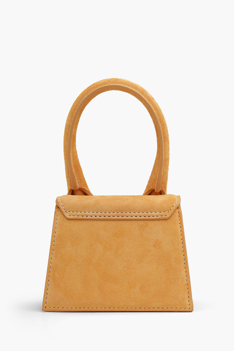 JACQUEMUS Le Chiquito in Orange Suede 1