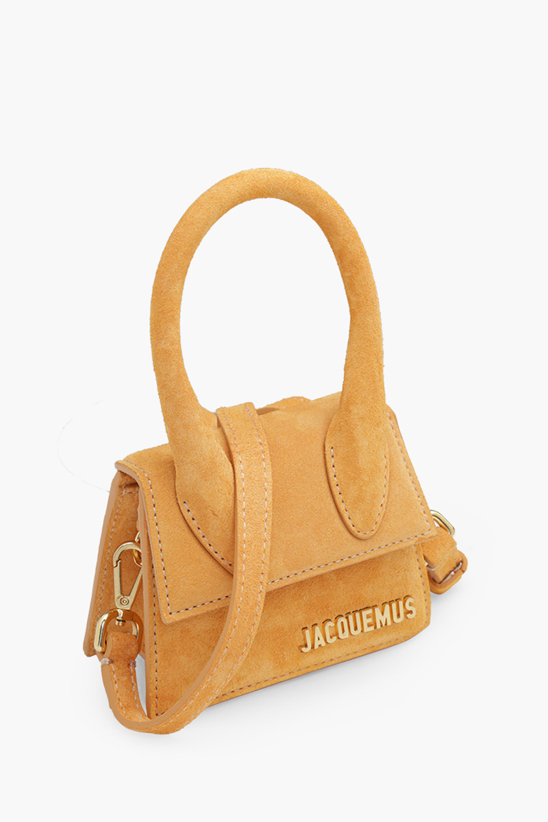 JACQUEMUS Le Chiquito in Orange Suede 2
