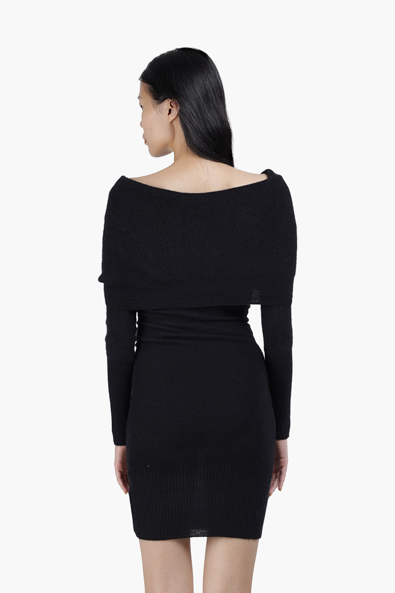 JACQUEMUS Women La Robe Ascua in Black 1