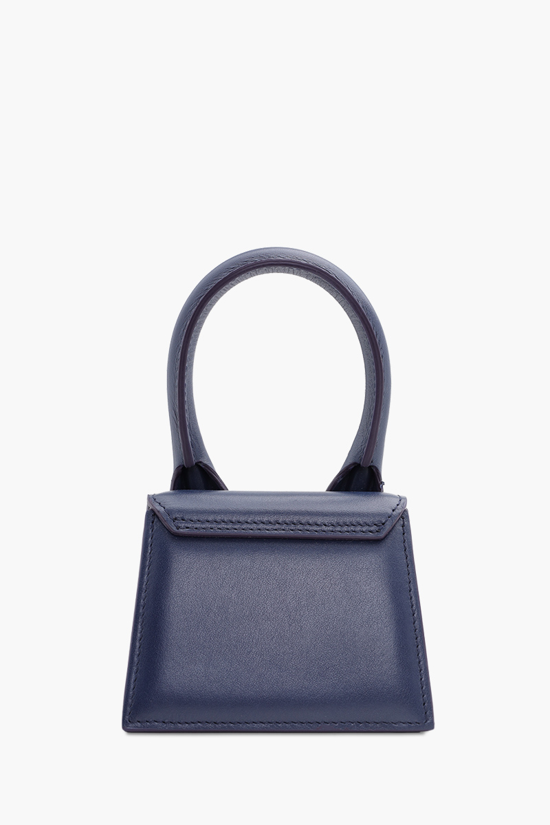 JACQUEMUS Le Chiquito Homme in Navy with Cotton Strap 1