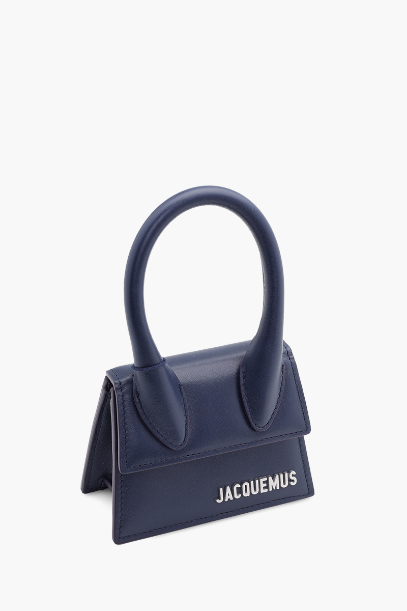 JACQUEMUS Le Chiquito Homme in Navy with Cotton Strap 2