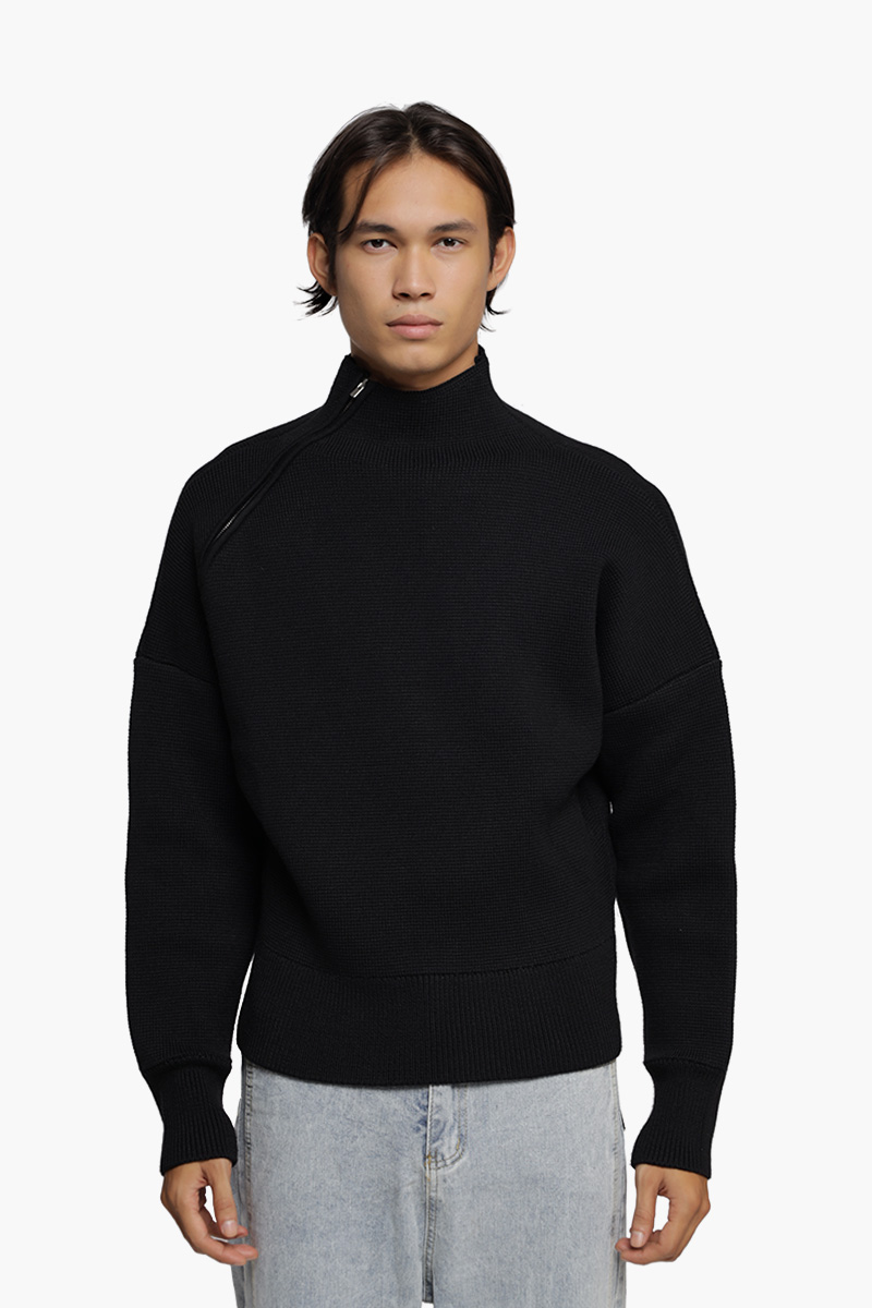 JACQUEMUS Men La Maille Jannu Jumper in Black 0