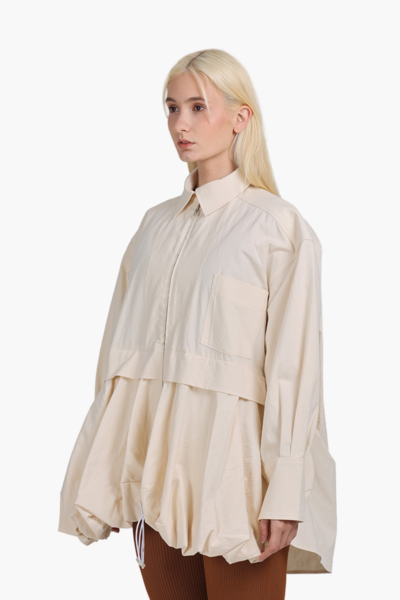 JACQUEMUS Women La Chemise Sognu in Off White 2